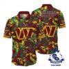 Washington Commanders Hawaiian Shirt Sunsets