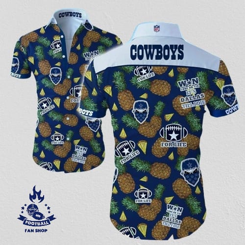 dallas cowboys hawaiian shirt practical beach gift 5dy bzcgr