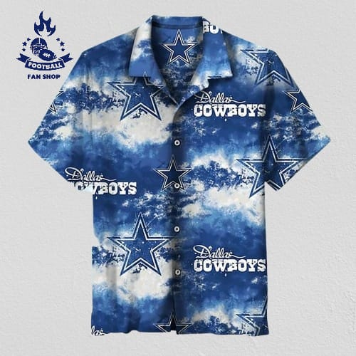 dallas cowboys hawaiian shirt sport gift for beach vacation e11sg
