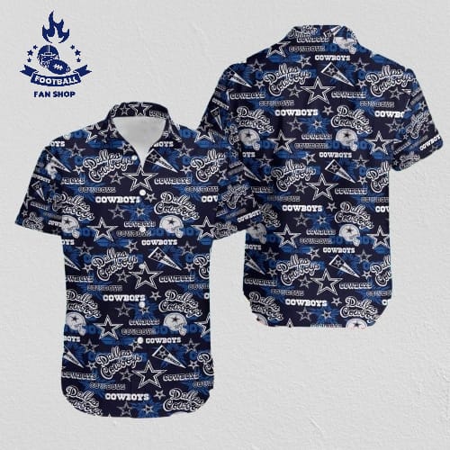 Nfl Dallas Cowboys Hawaiian Shirt Beach Gift For Dad Who Wants Nothing