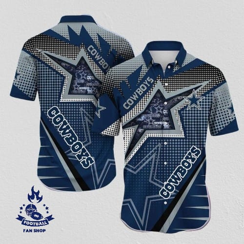 Nfl Dallas Cowboys Hawaiian Shirt Beach Gift For Sports Enthusiast