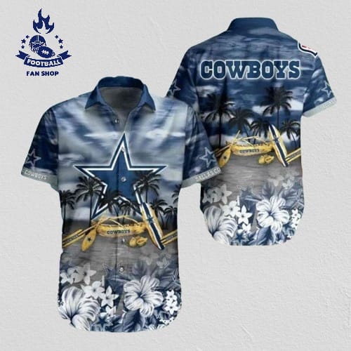 Nfl Dallas Cowboys Hawaiian Shirt Birthday Gift For Football Fans