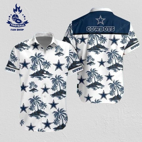 Nfl Dallas Cowboys Hawaiian Shirt Island Pattern All Over Print