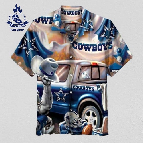 Nfl Dallas Cowboys Team Hawaiian Shirt Football Gift For Beach Lovers