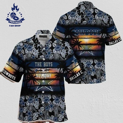 Nfl Dallas Cowboyz Hawaiian Shirt The Boys Came All Day