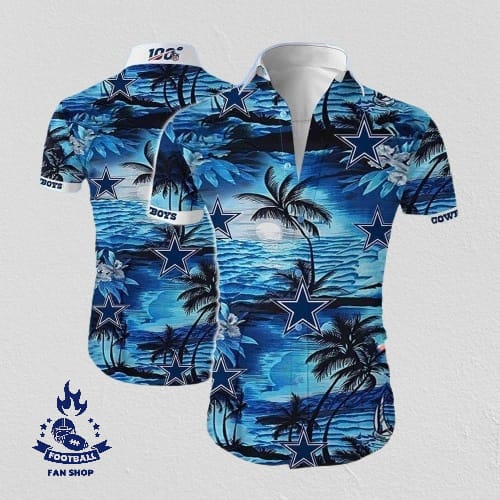 Summer Vibes Dallas Cowboys Hawaiian Shirt Beach Gift For Friend