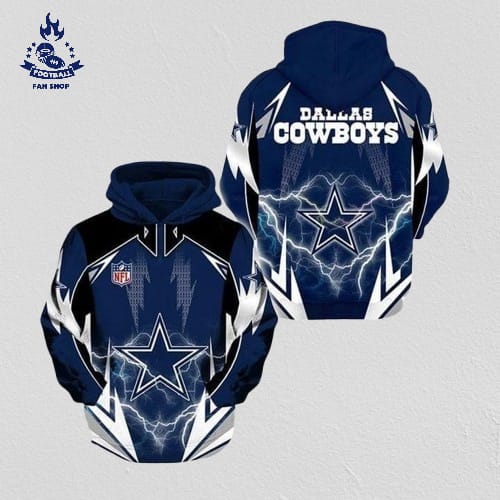 Dallas Cowboys Nfl Bud Light All Over Print Hoodie